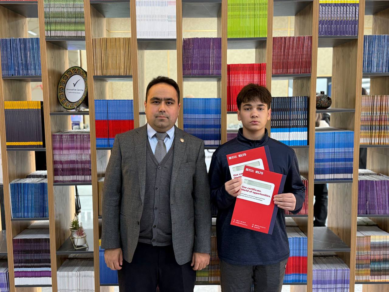 Makhmud Khamraev IELTS 8.5 Result